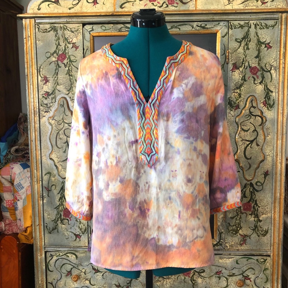Karlie Ice Dyed Tunic